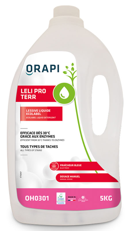 LELIPRO TERR LESSIVE LIQUIDE ORAPI ECOLABLE 5L | Mahonet